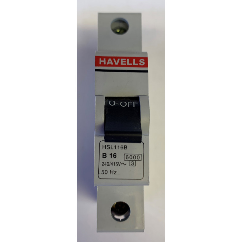 Havells A Single Pole Mcb Type B Brand New Express Electrical